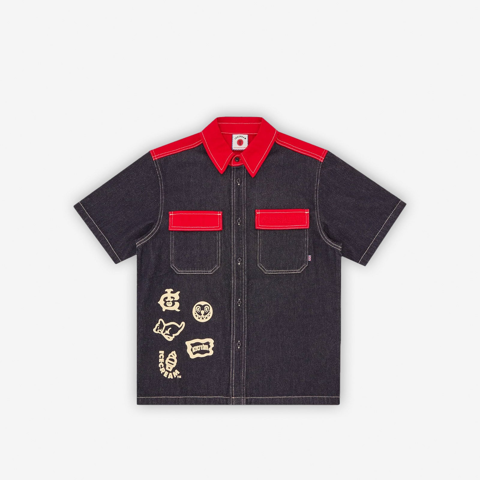 ICECREAM FACTORY MADE DENIM WORK SHIRT