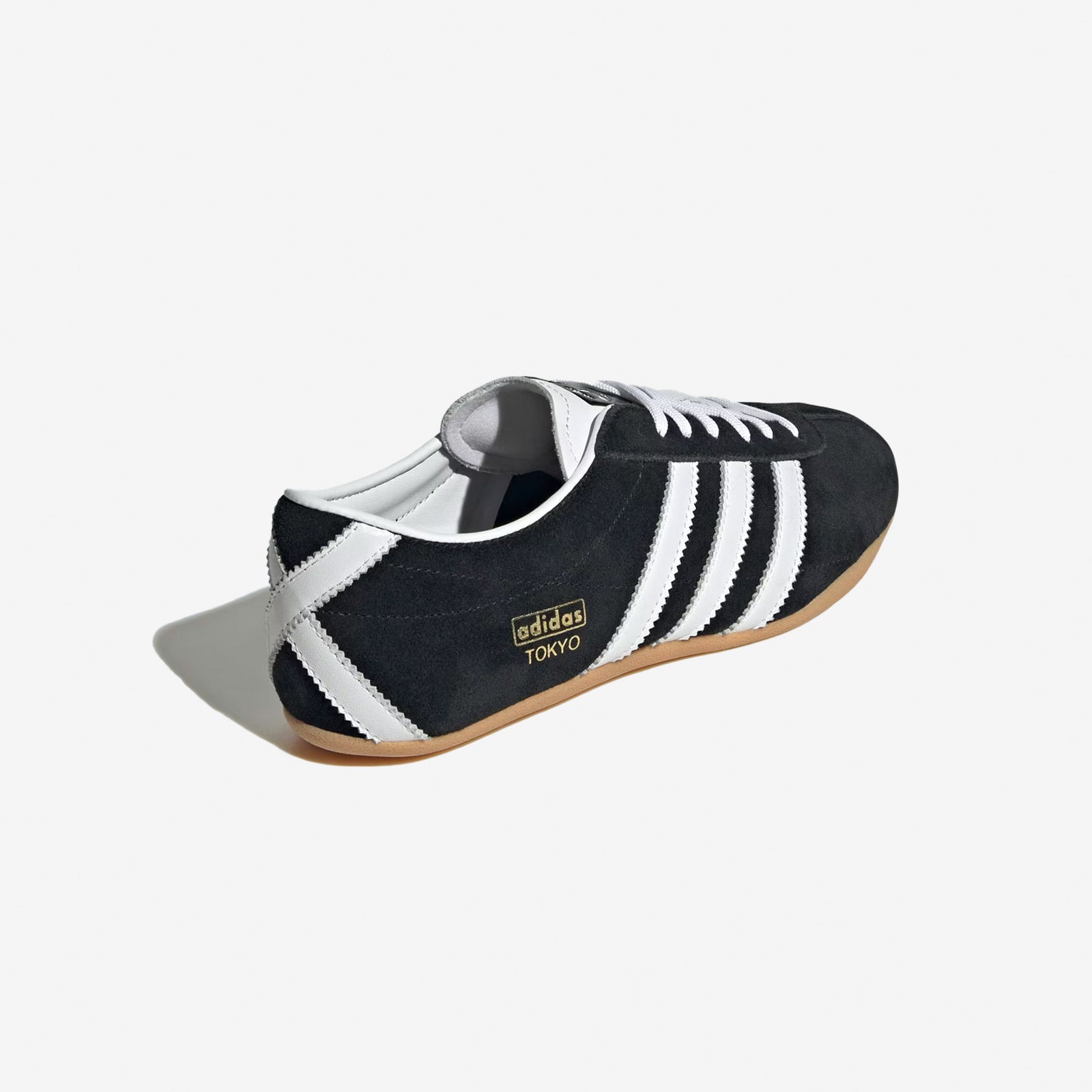 adidas tokyo scarpe basse scamociate nere bianche