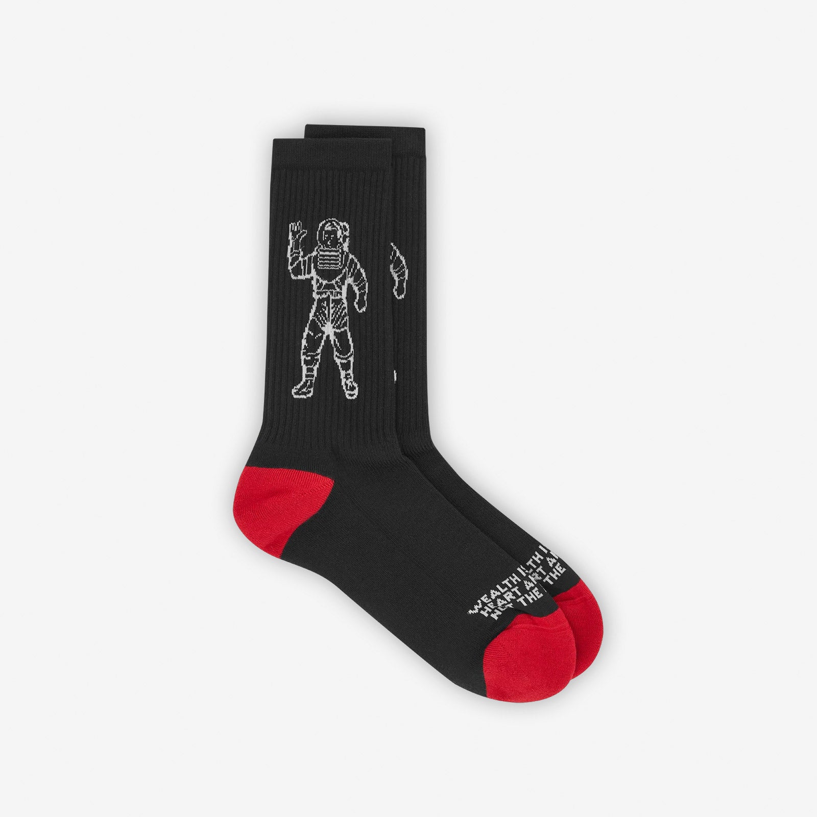 Billionaire Boys Club black standing astro sock