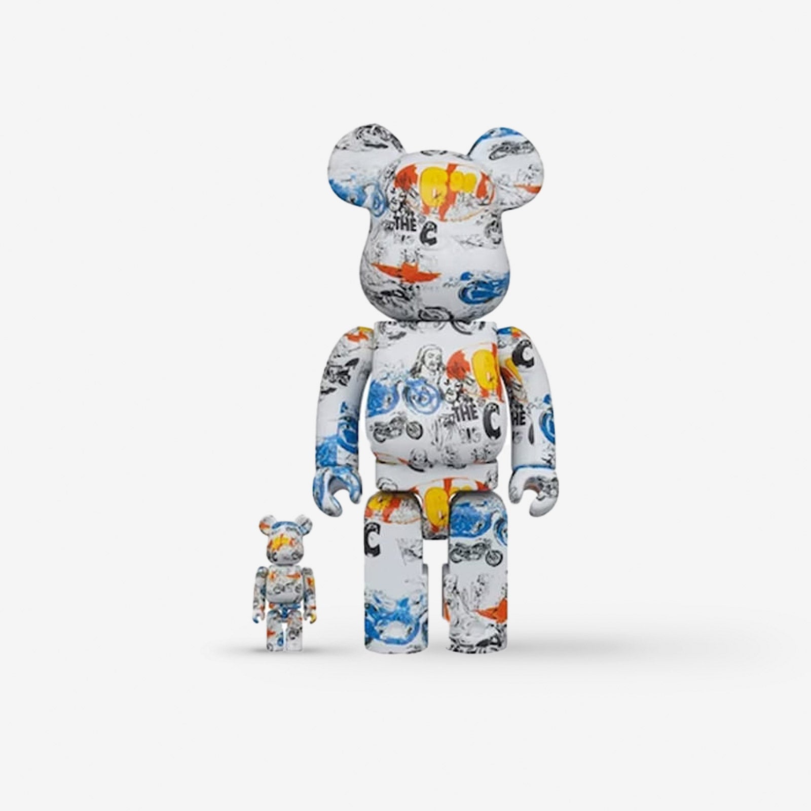 Medicom Toy BE@RBRICK Andy Warhol The Last Supper The Big C 400% + 100%