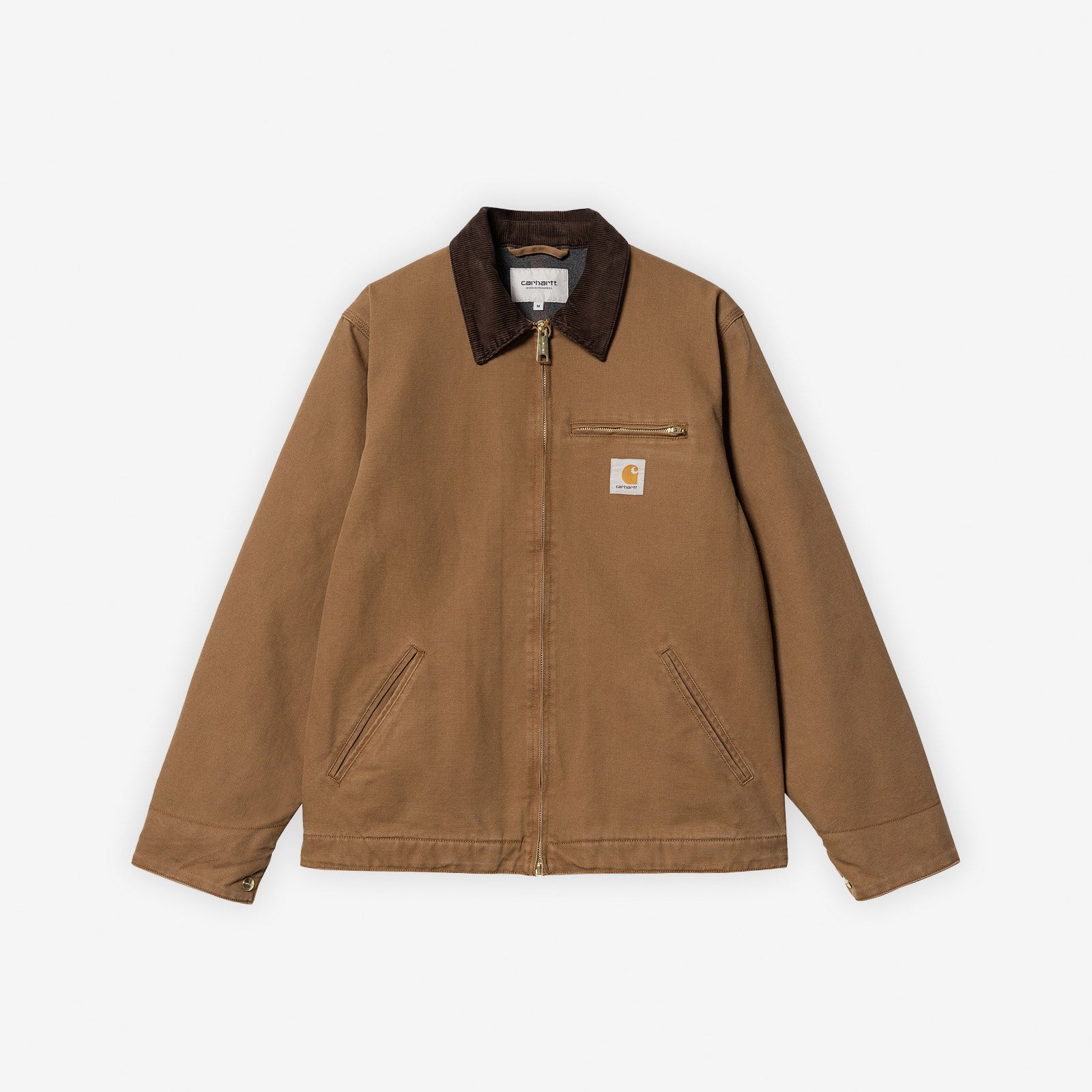 Carhartt WIP Giacca da Uomo Detroit Invernale Colore Marrone Chiaro