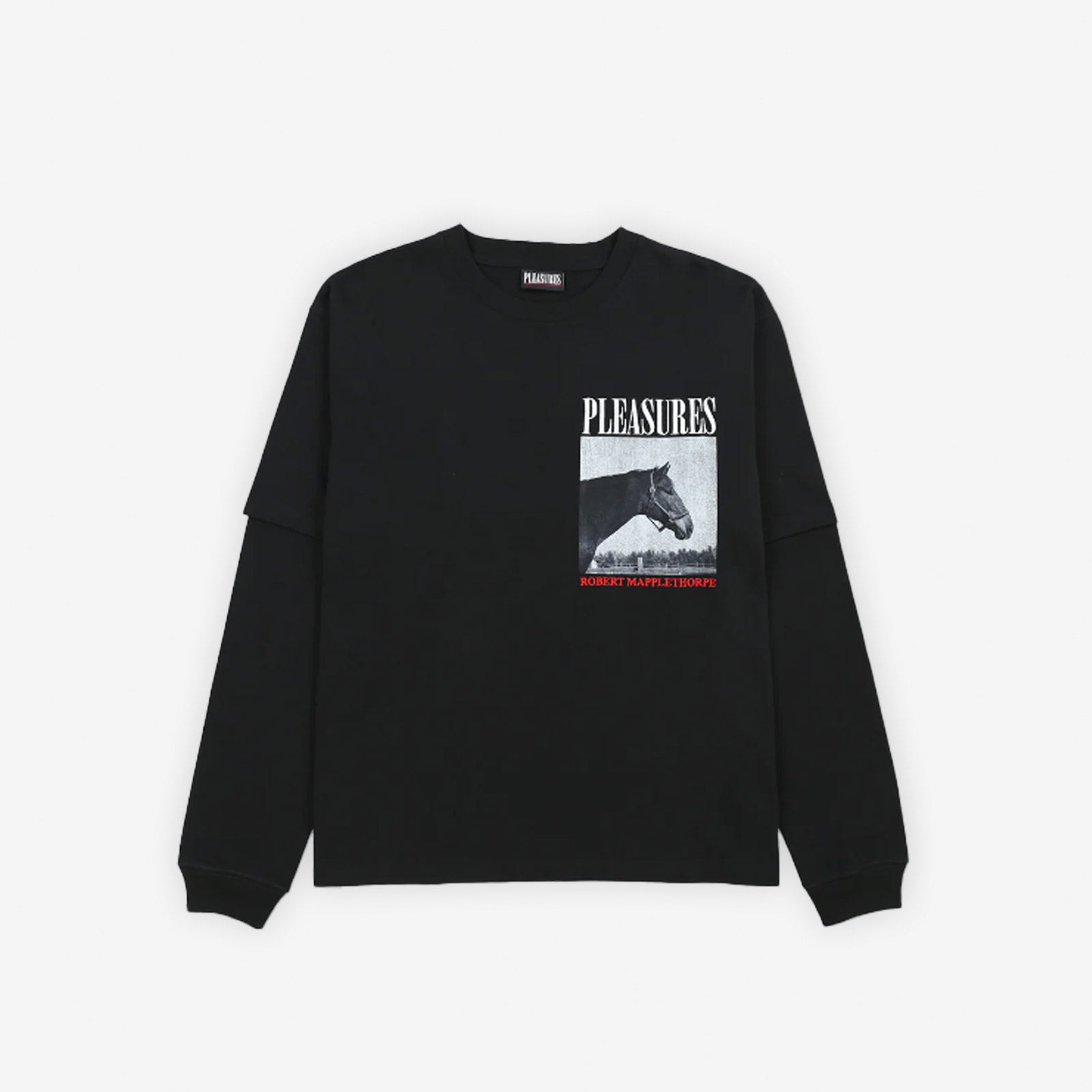 Pleasures Horses Layered Long Sleeve