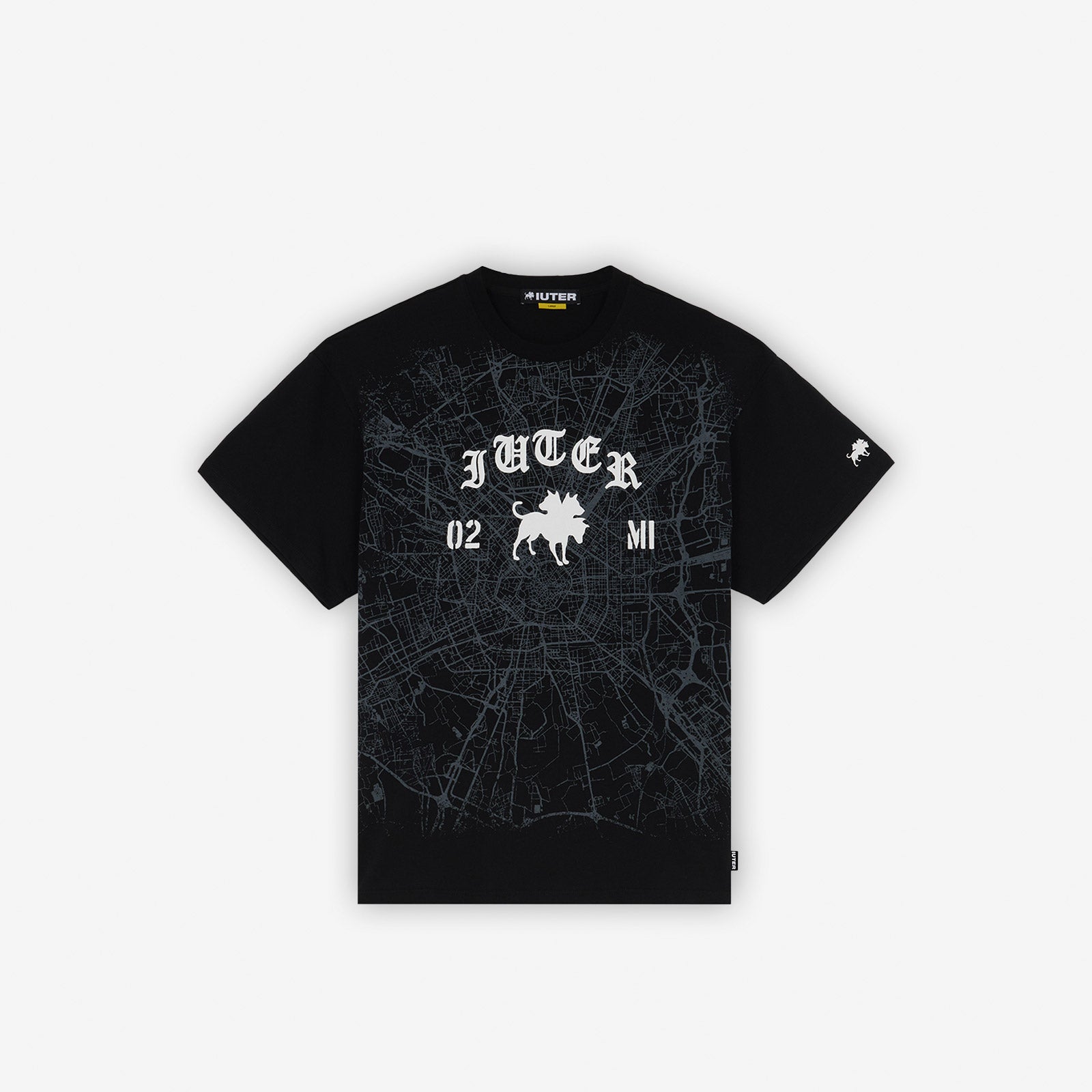 Iuter x Club Dogo Milano Map Logo Tee