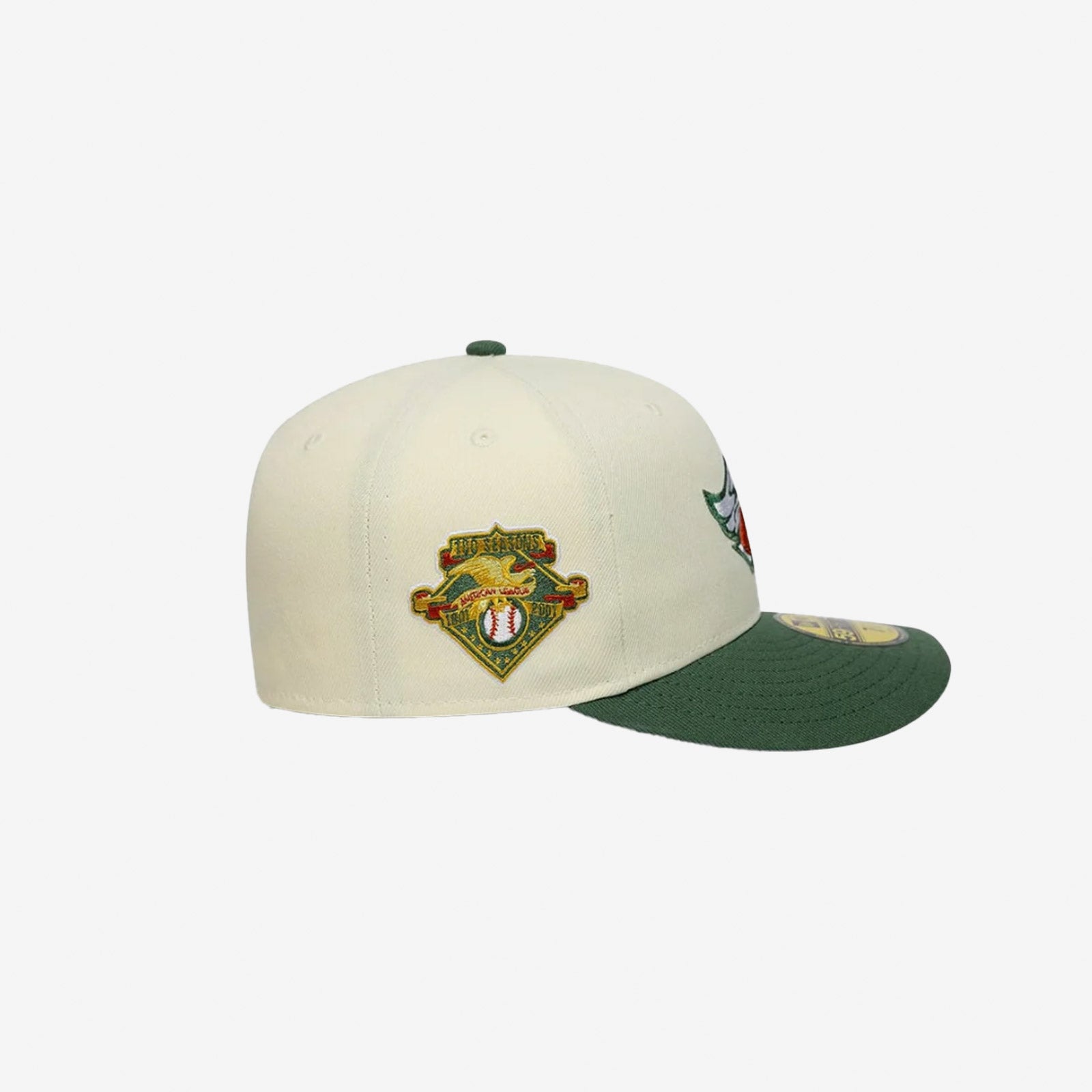 New Era 59FIFTY Fitted LA Angels MLB Dark Green Pin