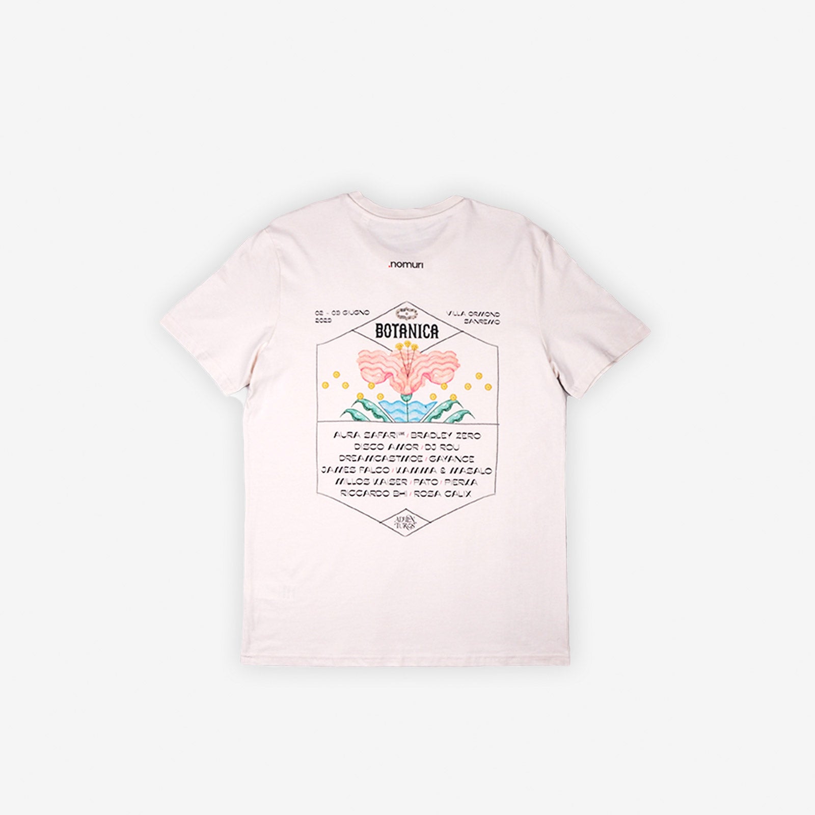 Nomuri x Adventures Music Botanica 2023 Tee