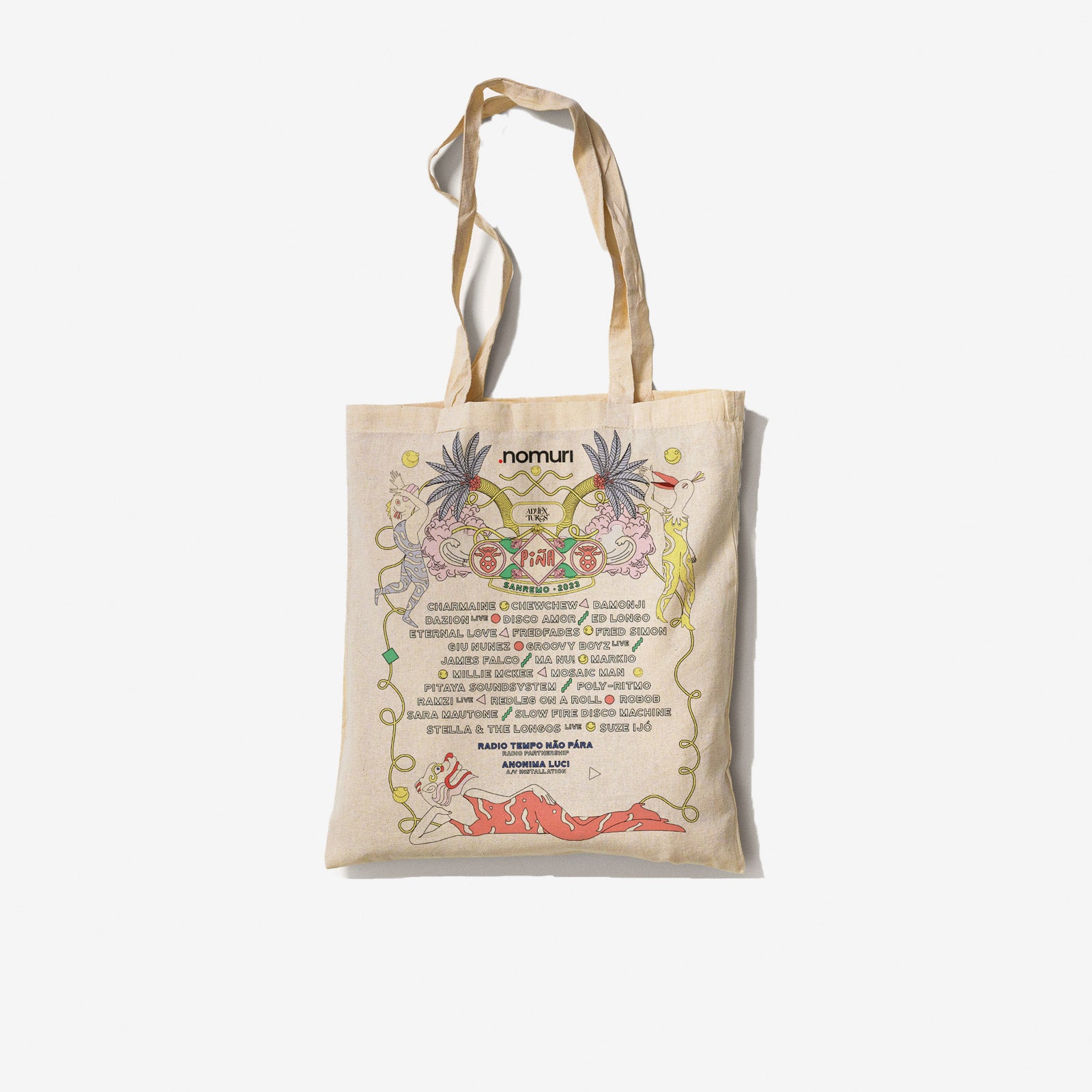 Nomuri x Adventures Music Tote Bag Pinha 2023