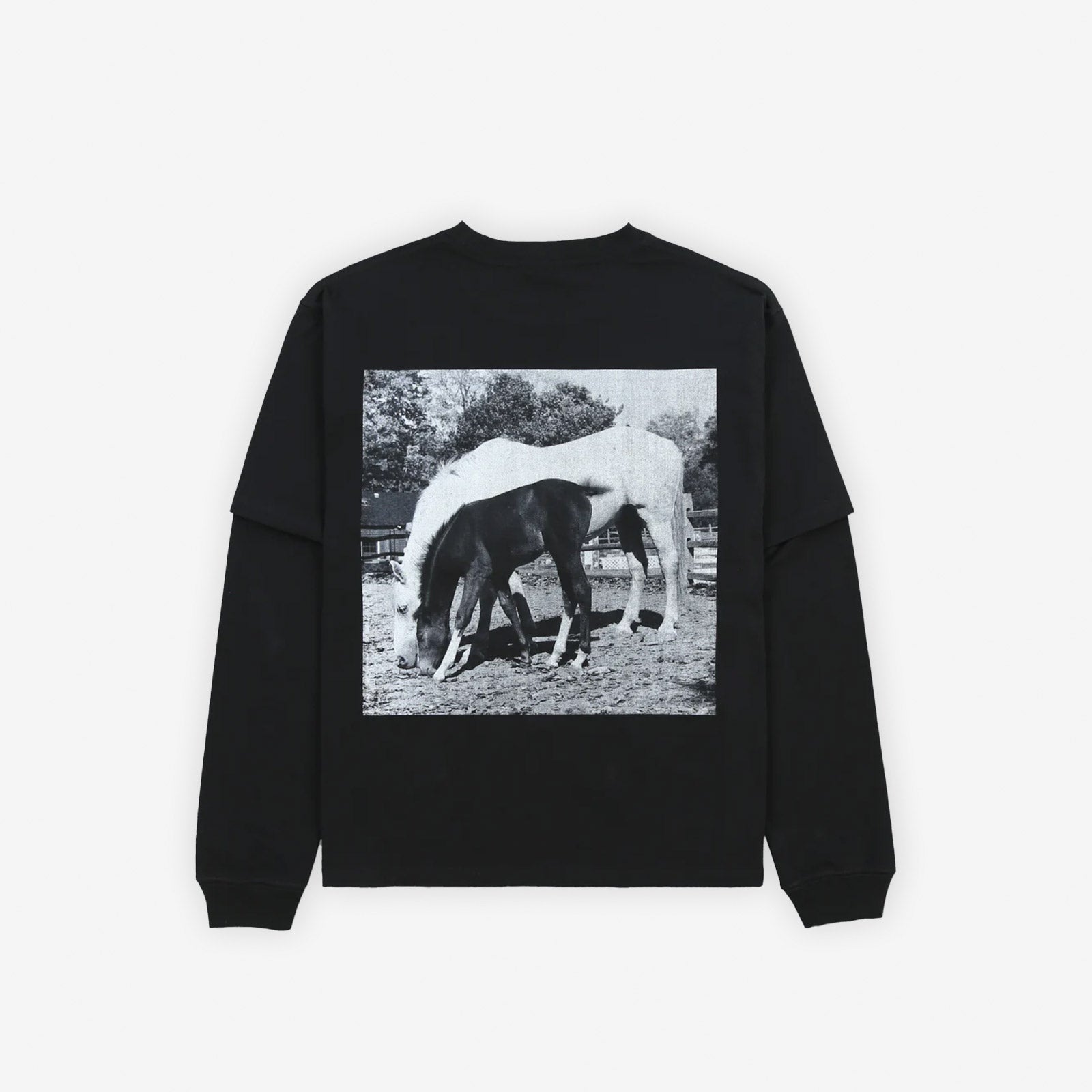 Pleasures Horses Layered Long Sleeve