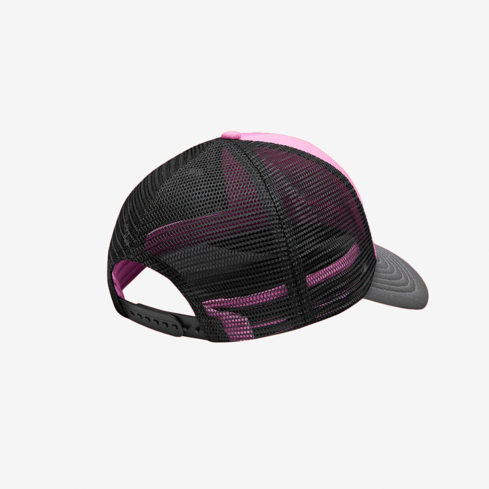 ICECREAM GLITTER RUNNING DOG TRUCKER CAP - PINK/GREY
