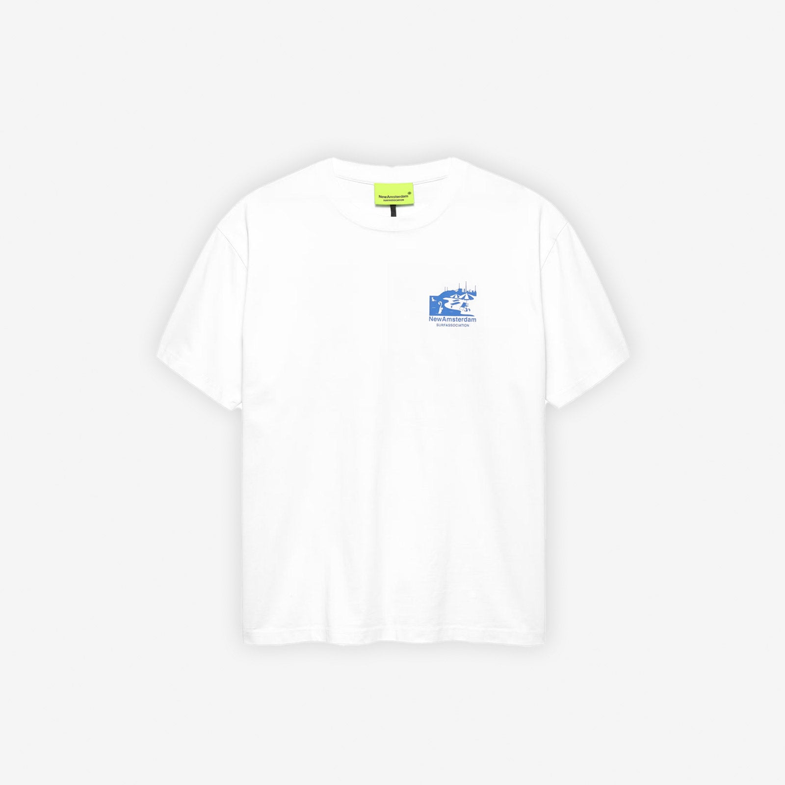 N.A.S.A. BEACH SIGN TEE WHITE