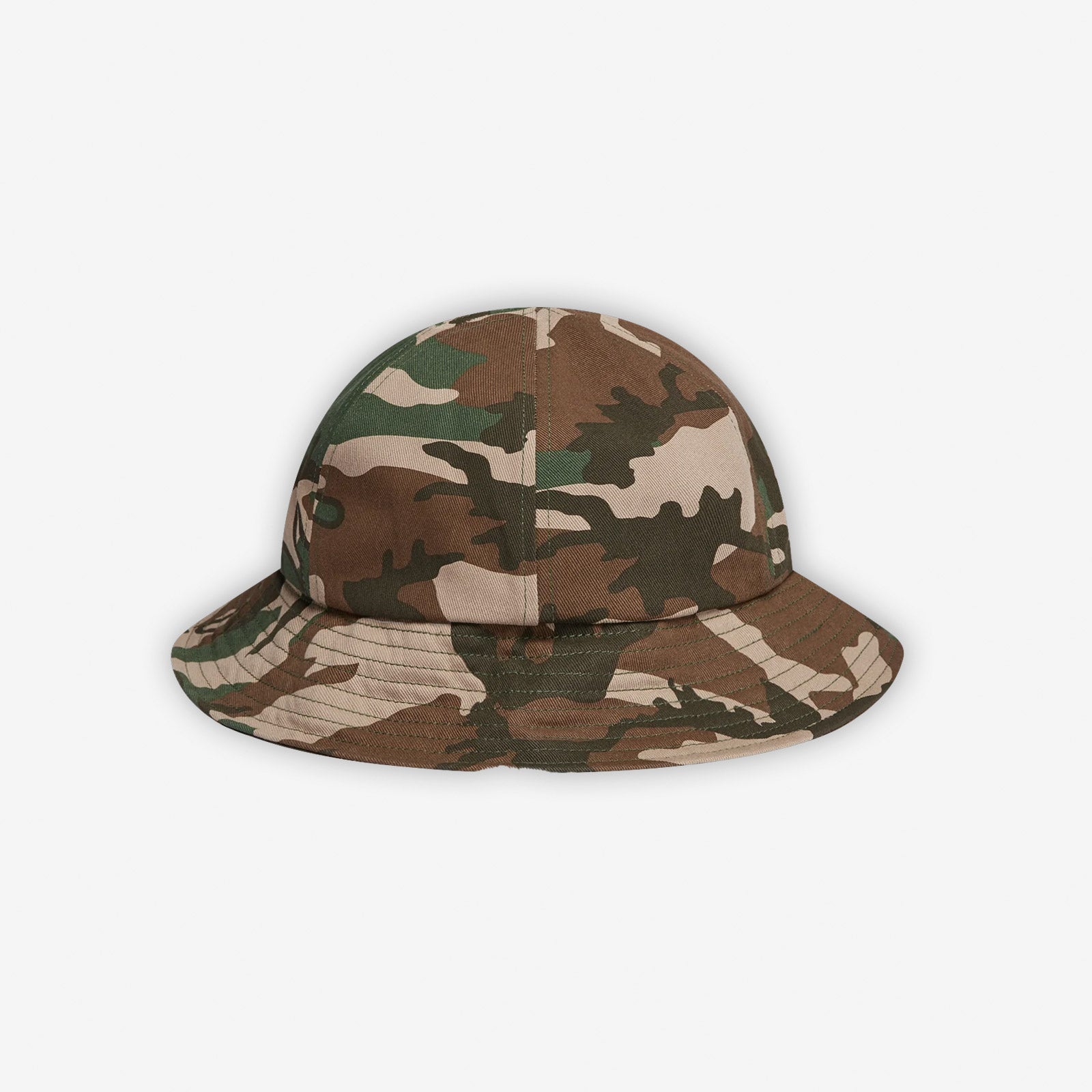 ICECREAM RUNNING DOG WOODLAND CAMO BUCKET HAT