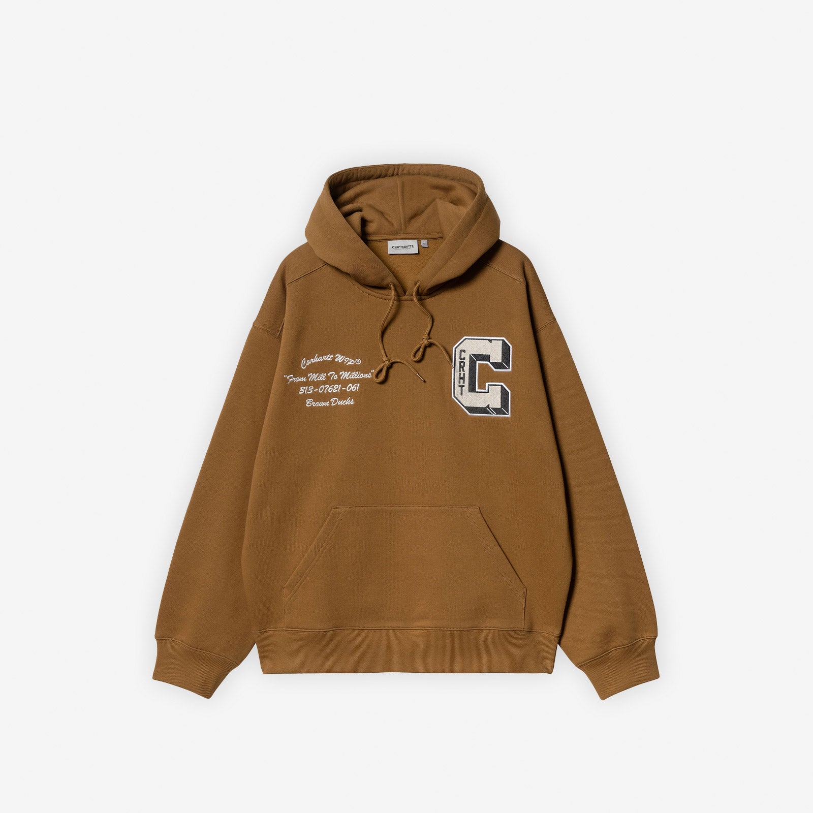 Carhartt WIP Hooded Brown Ducks Sweat