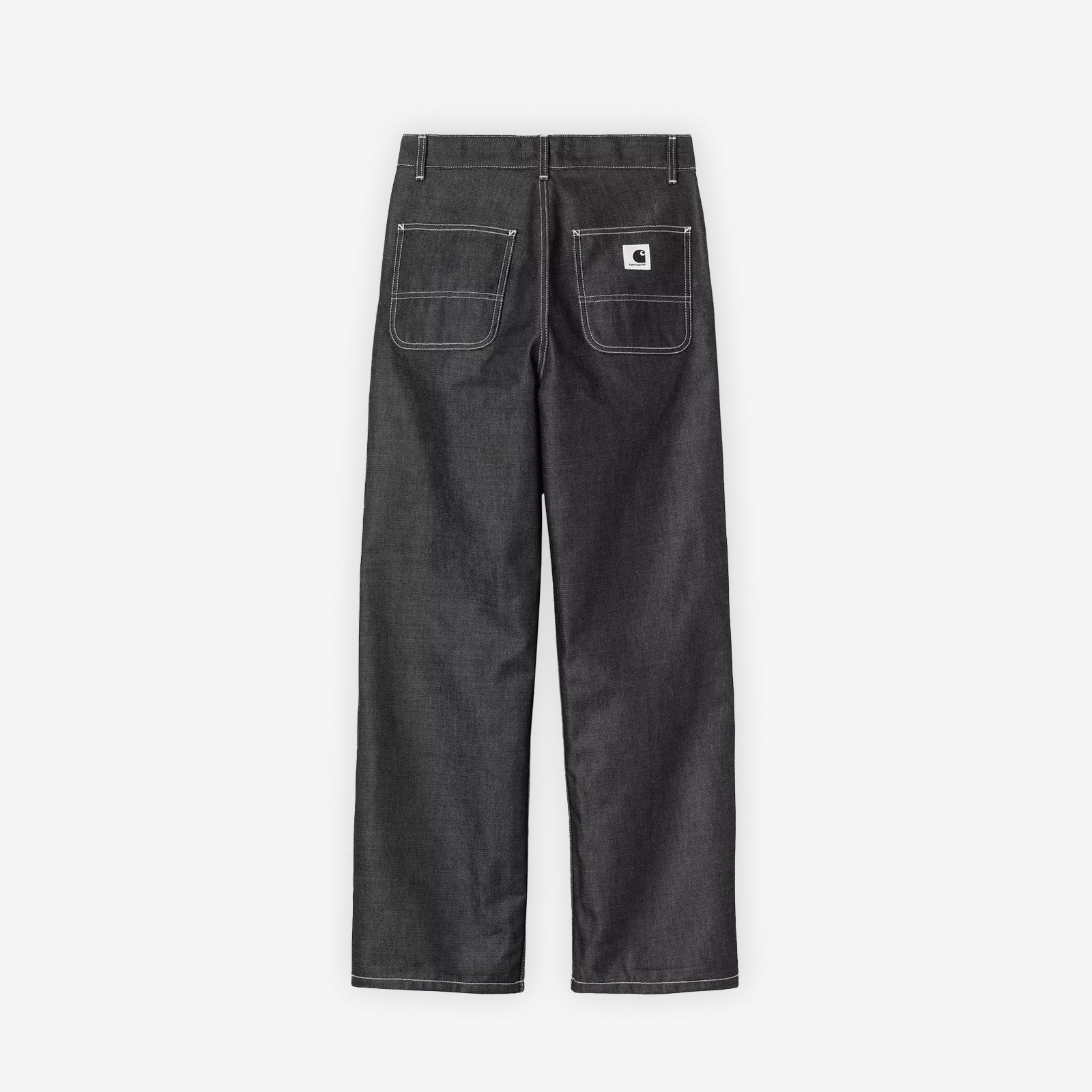 Carhartt WIP Simple Pant Black Rigid vista retro
