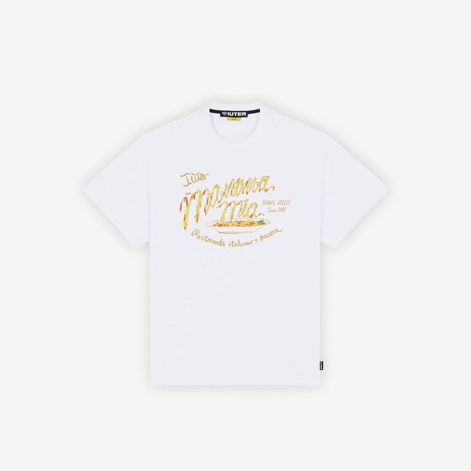 Iuter mamma mia pastasciutta tee by L.A. Santi