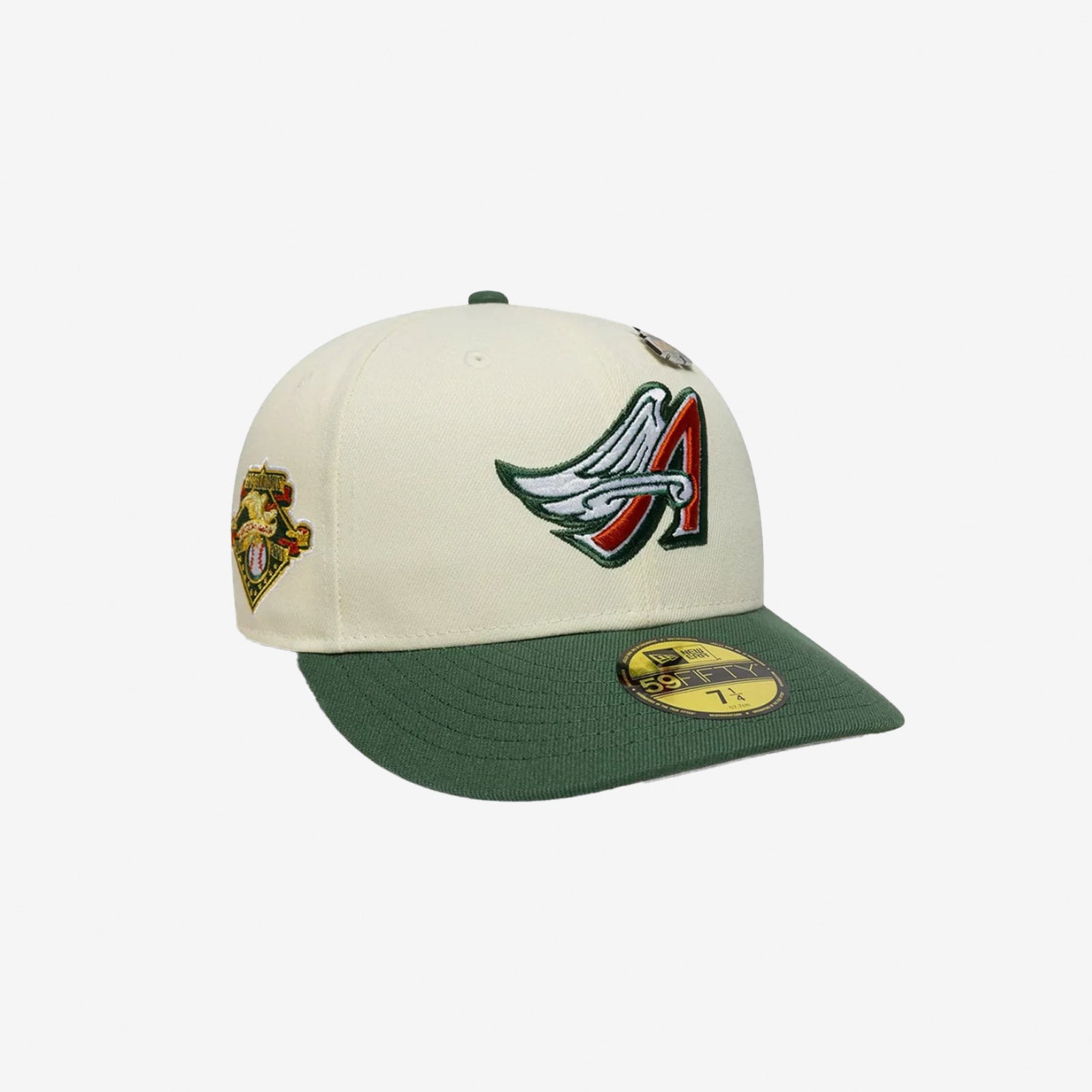 New Era 59FIFTY Fitted LA Angels MLB Dark Green Pin