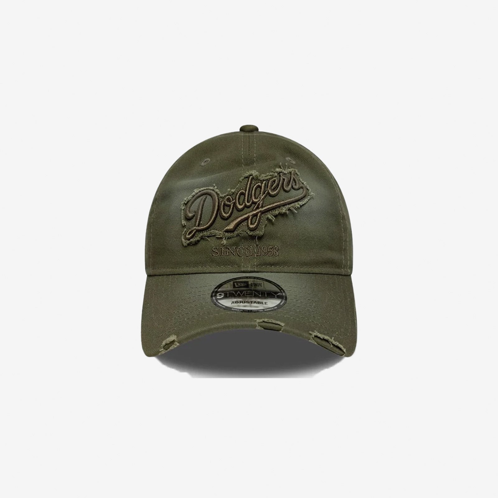 New Era 9TWENTY LA Dodgers MLB Distressed Denim