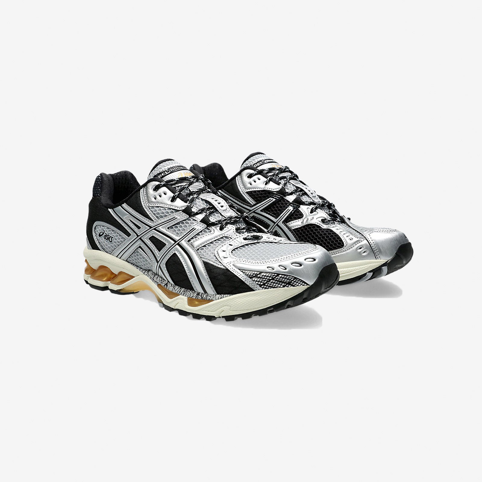 Scarpe Asics Gel Nimbus 10.1 scontate colore grigio metallizzato nero