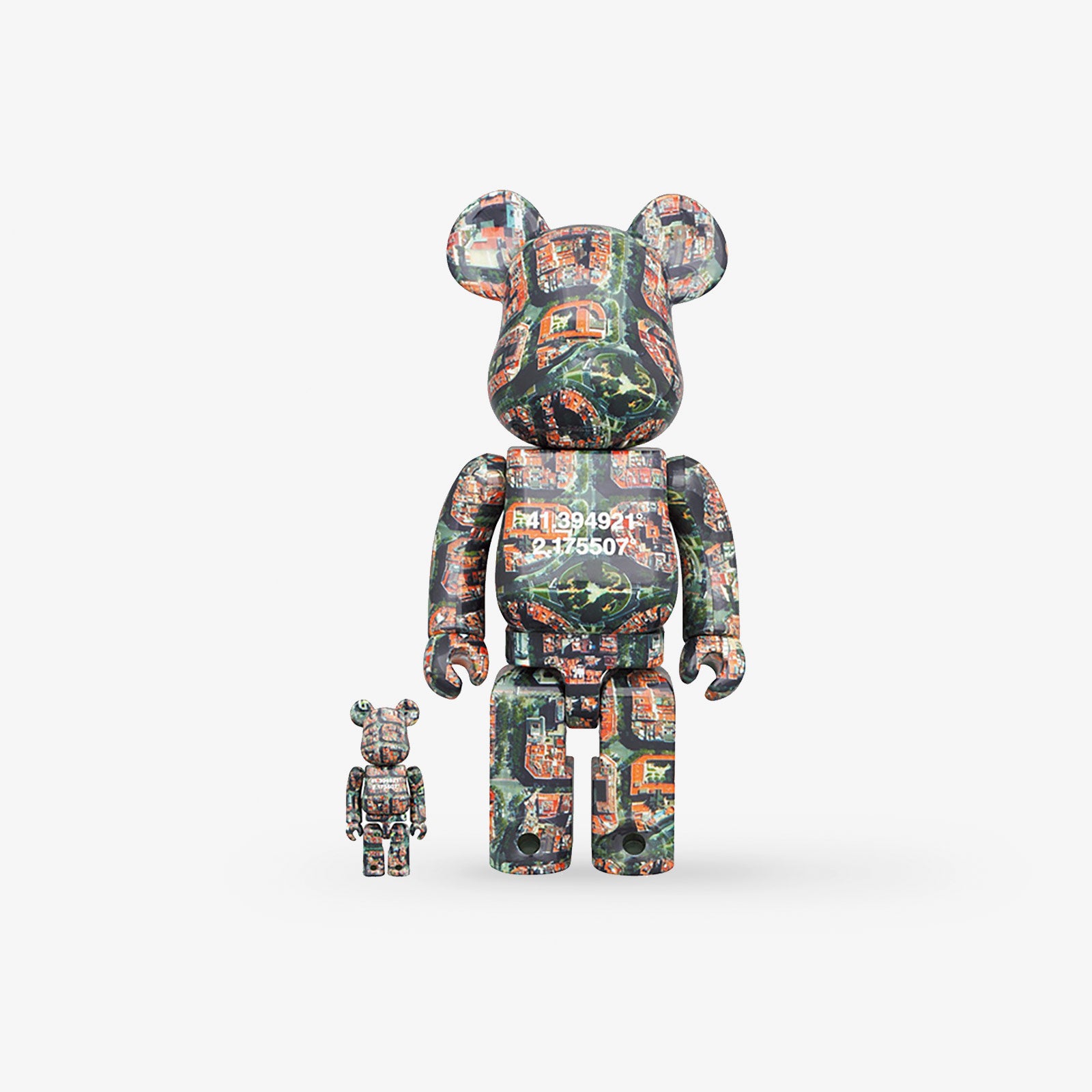 Medicom Toy BE@RBRICK Benjamin Grant Overview Barcelona set 100% & 400