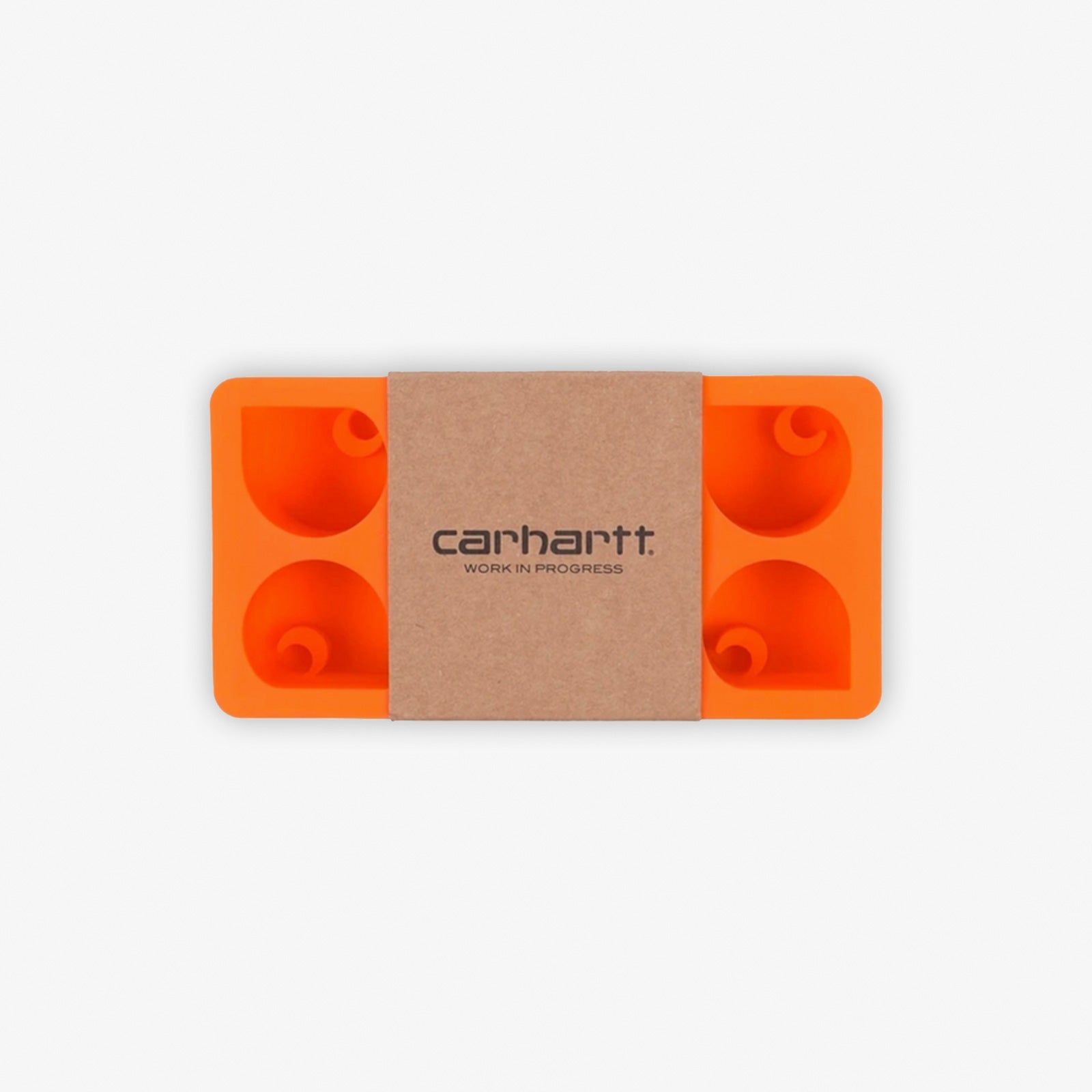 Carhartt WIP Ice Cube Tray Logo Orange