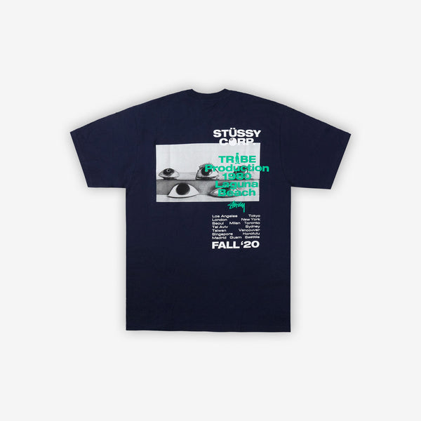 Stussy Archive Tribe Tee Navy